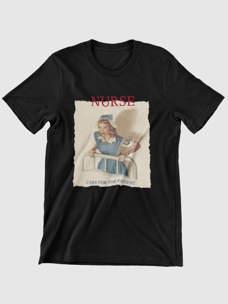 Vintage Nurse Graphic T-shirt