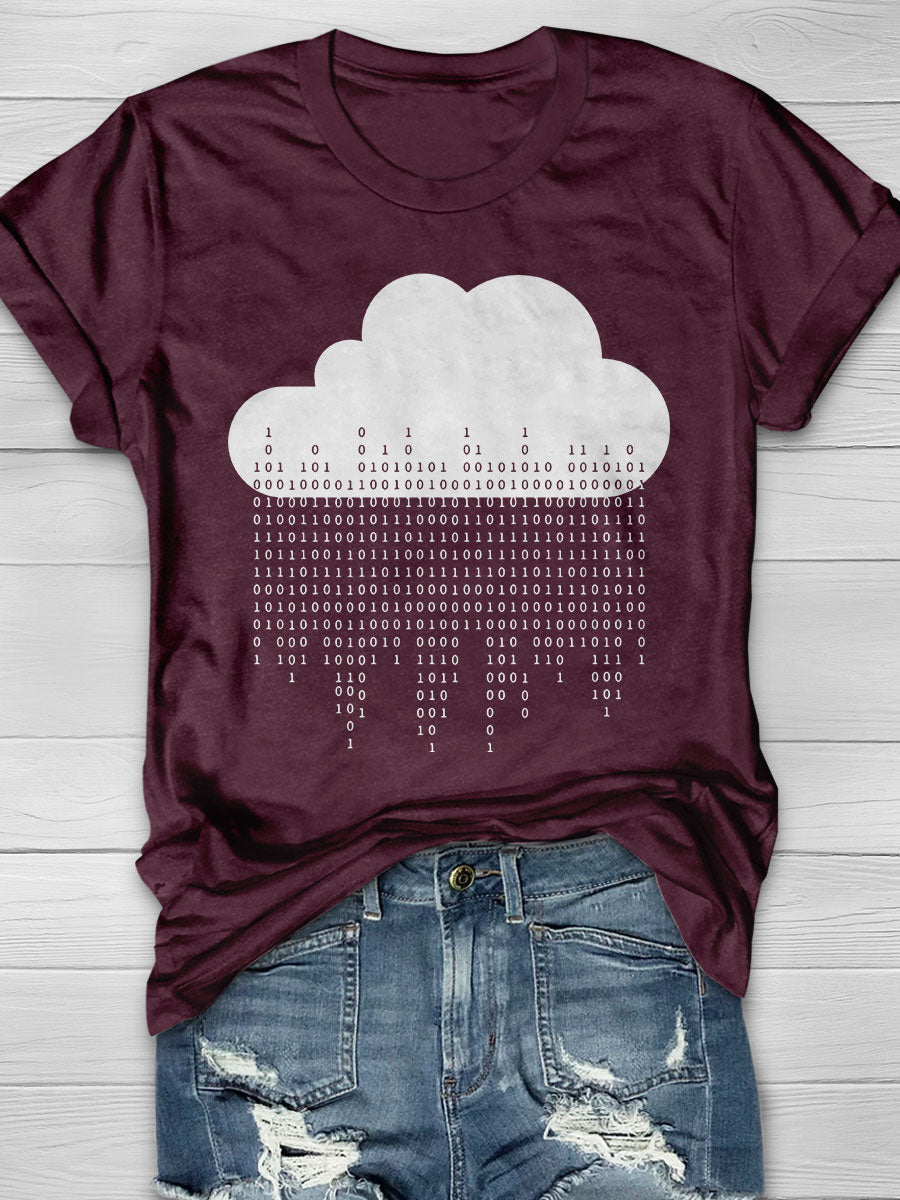 Programmer Print Short Sleeve T-shirt