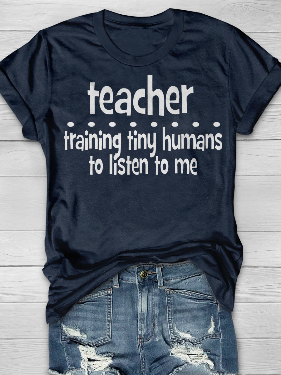 Definition of a teacher Print Graphic T-shirts