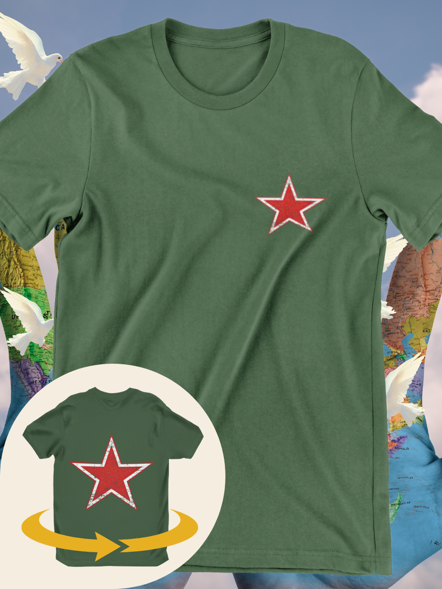 Red Star Sign Graphic T-shirts