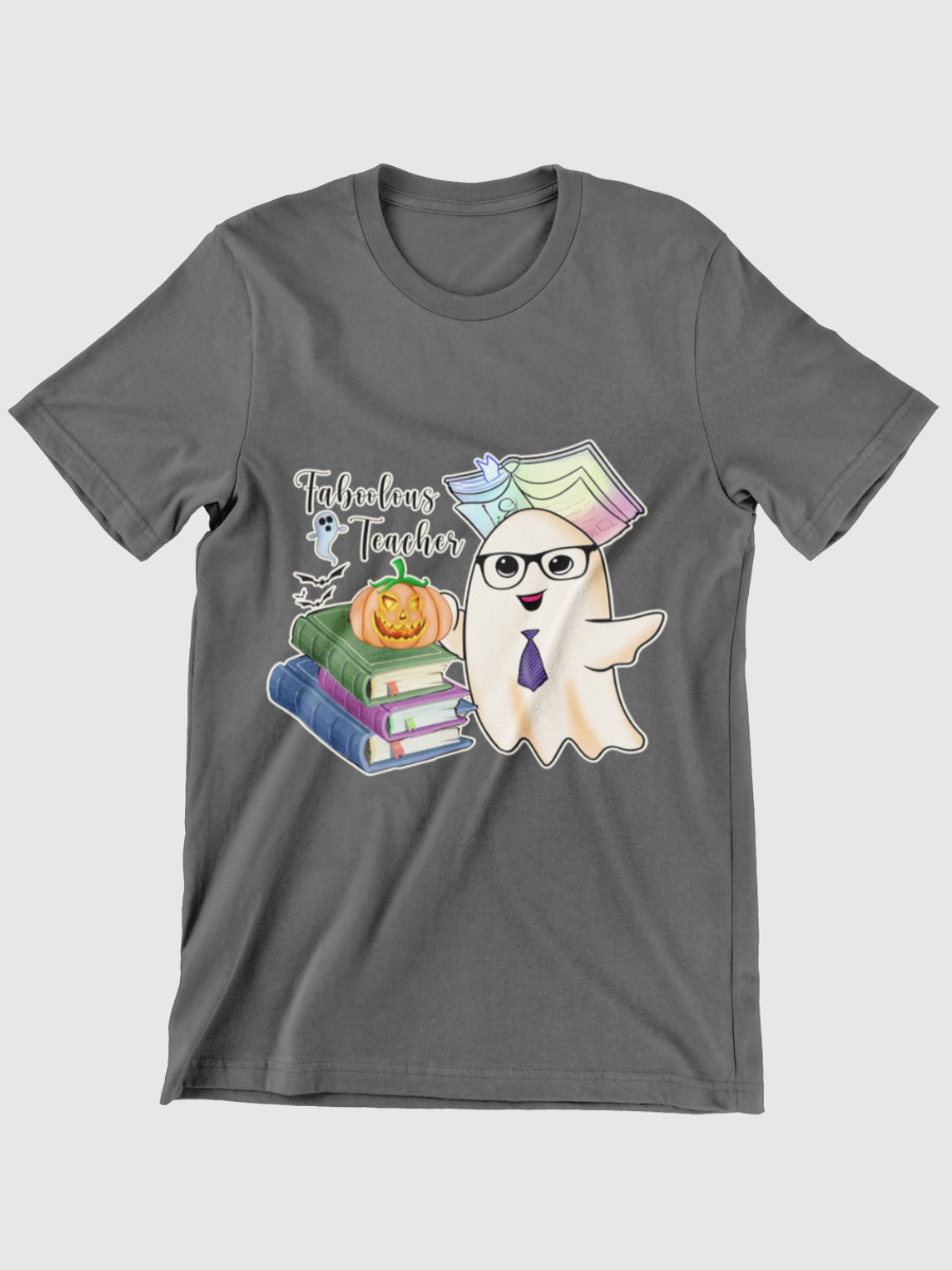 Halloween Fabulous Teacher Graphic T-shirt