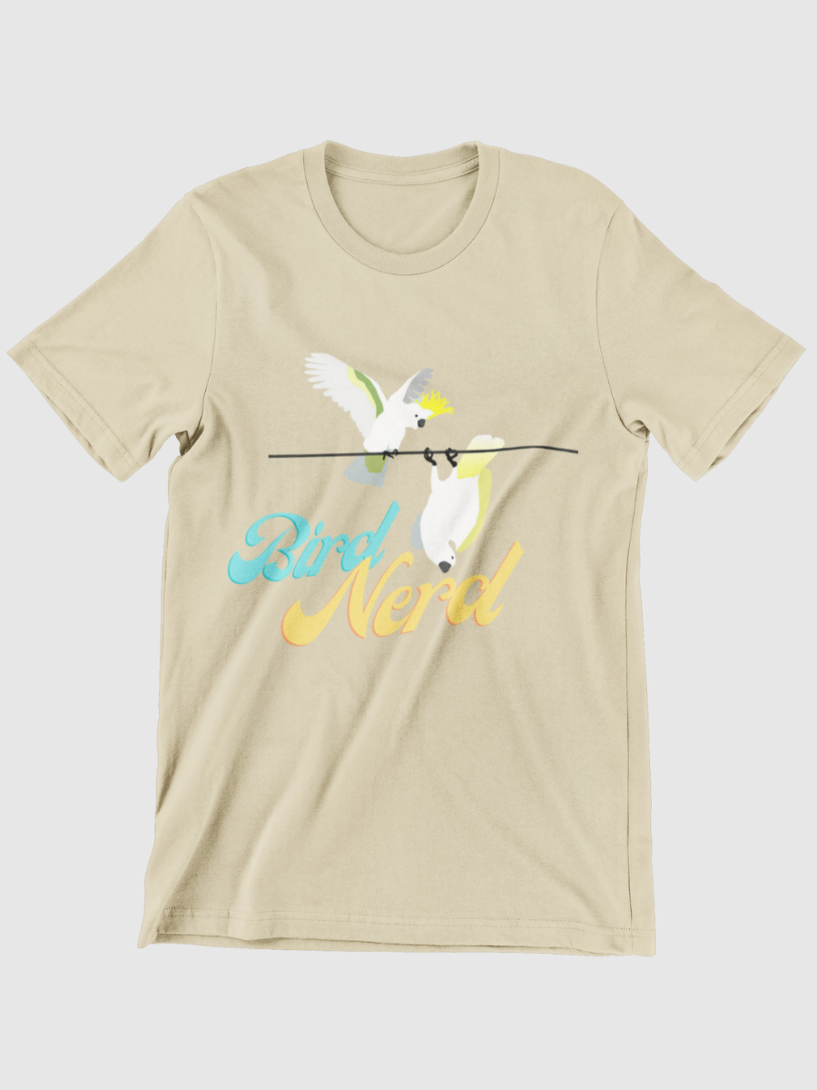 Bird Nerd Bird Lover Graphic T-shirt