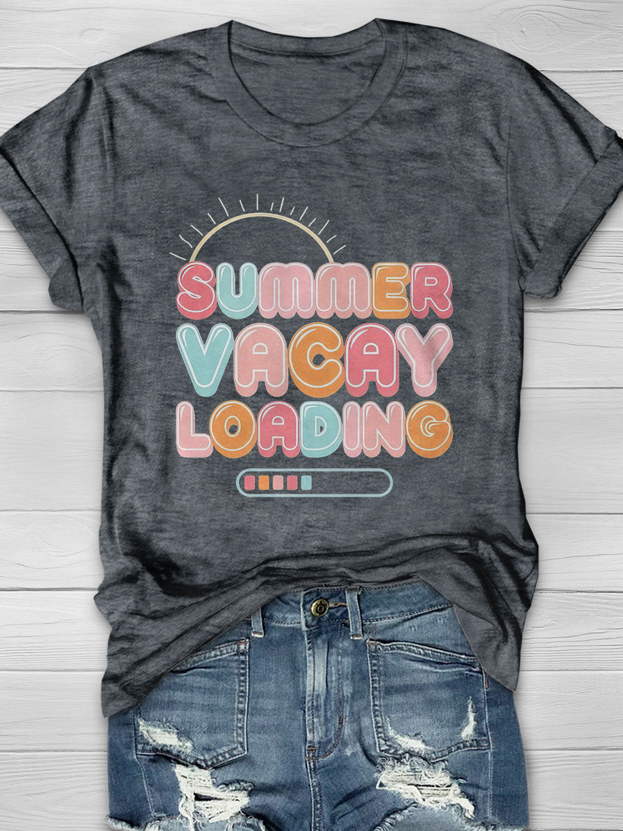 End Of Year Teacher Print Graphic T-shirts