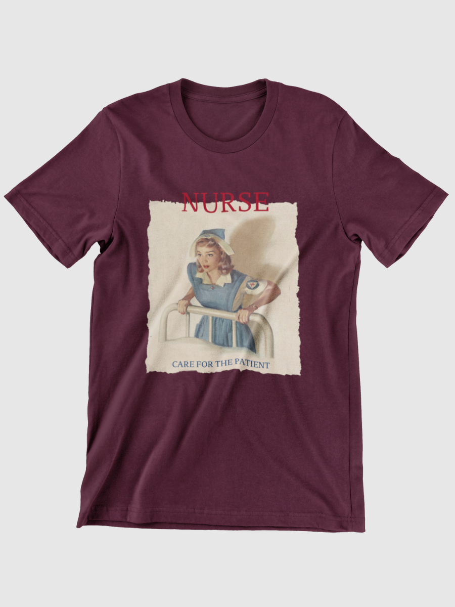 Vintage Nurse Graphic T-shirt
