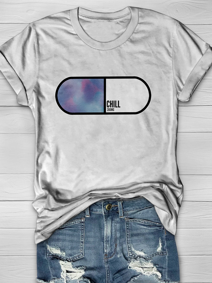 Chill Print Short Sleeve T-shirt