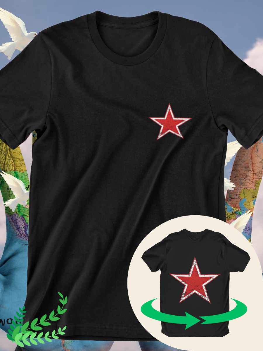 Red Star Sign Graphic T-shirts