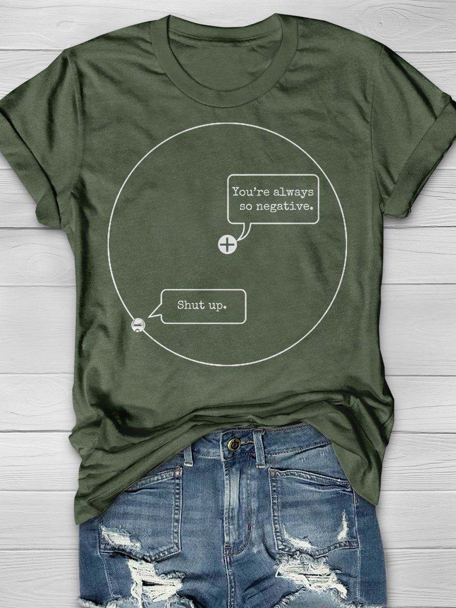 Hydrogen Print Graphic T-shirts
