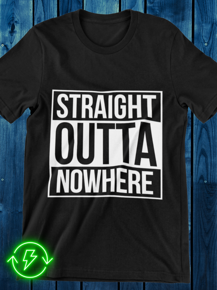 Straight Outta Nowhere Graphic T-shirt