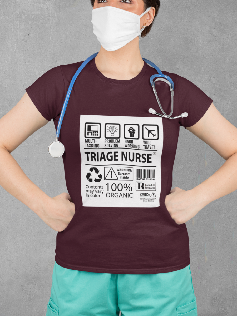 Triage Nurse Graphic T-shirt