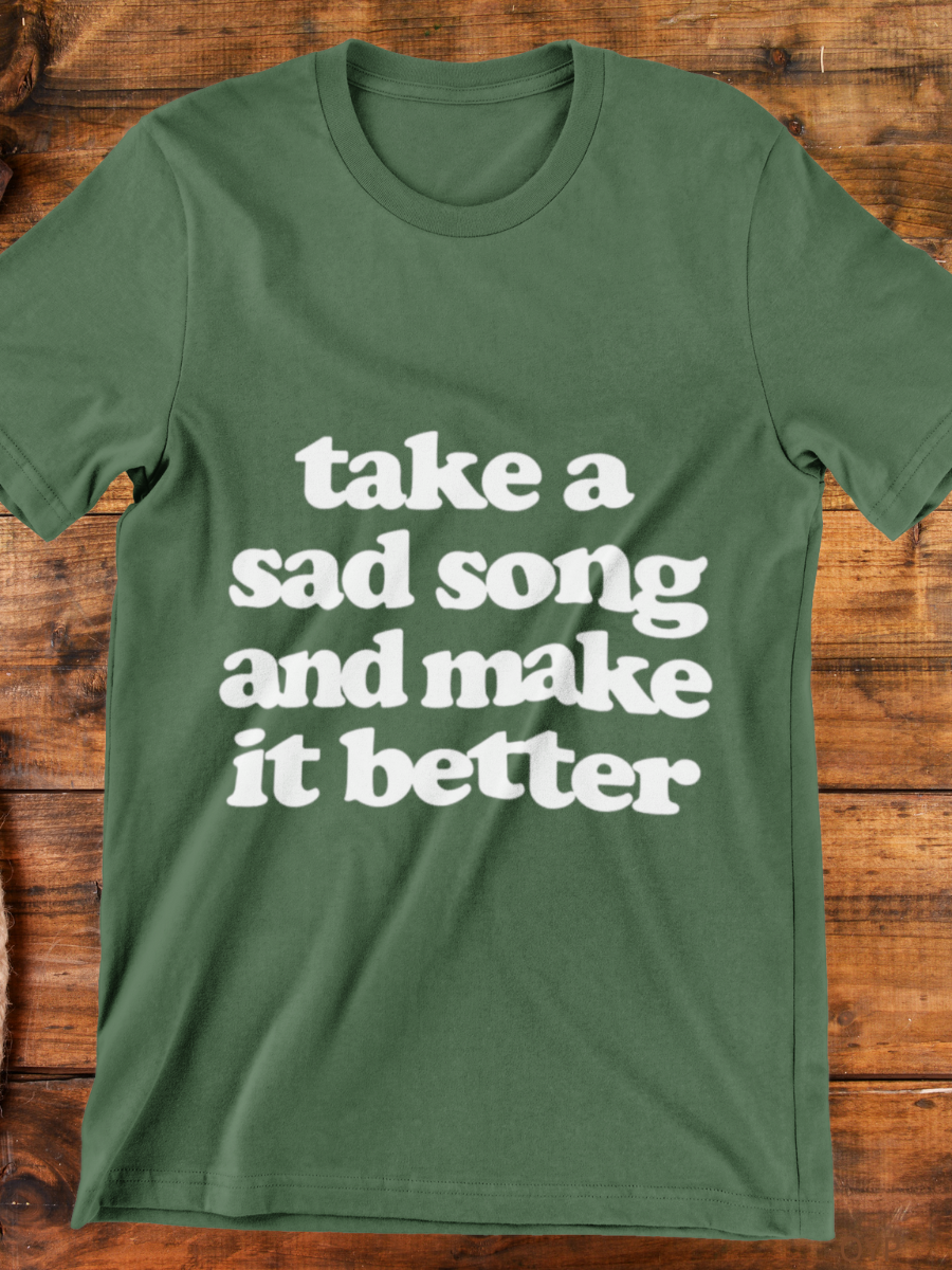 Hey Jude Lyrics Graphic T-shirt