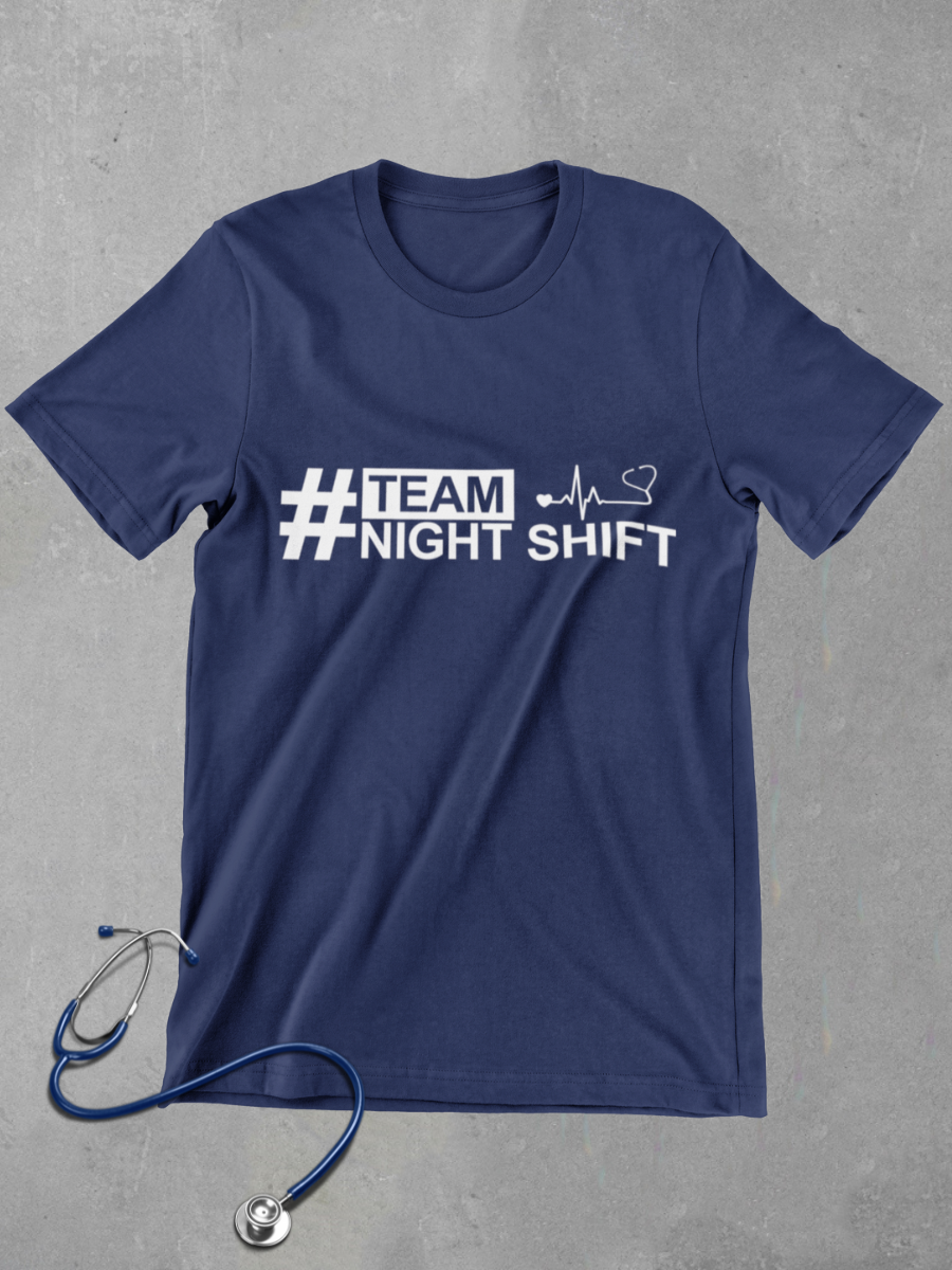 Night Shift Nurse Graphic T-shirt