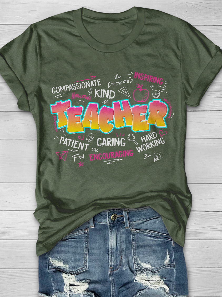 Teacher Appreciation Graphic T-shirt