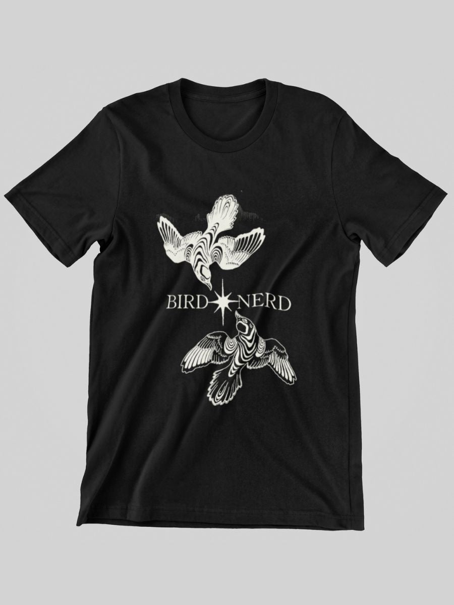 Bird Nerd Bird Watching Graphic T-shirt