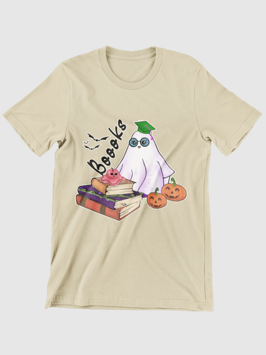 Halloween Boooks Graphic T-shirt