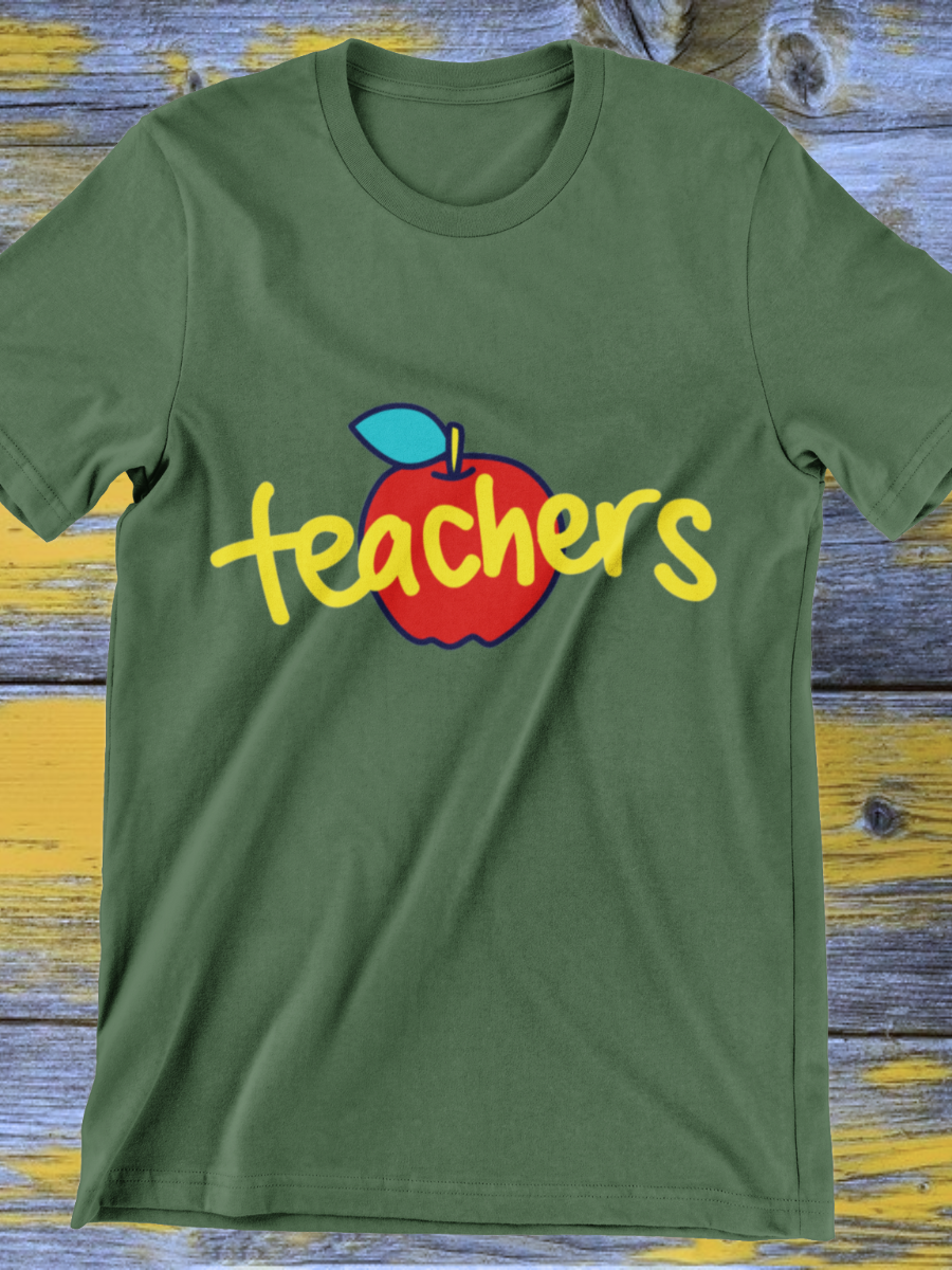 Apple Teacher Graphic T-shirt