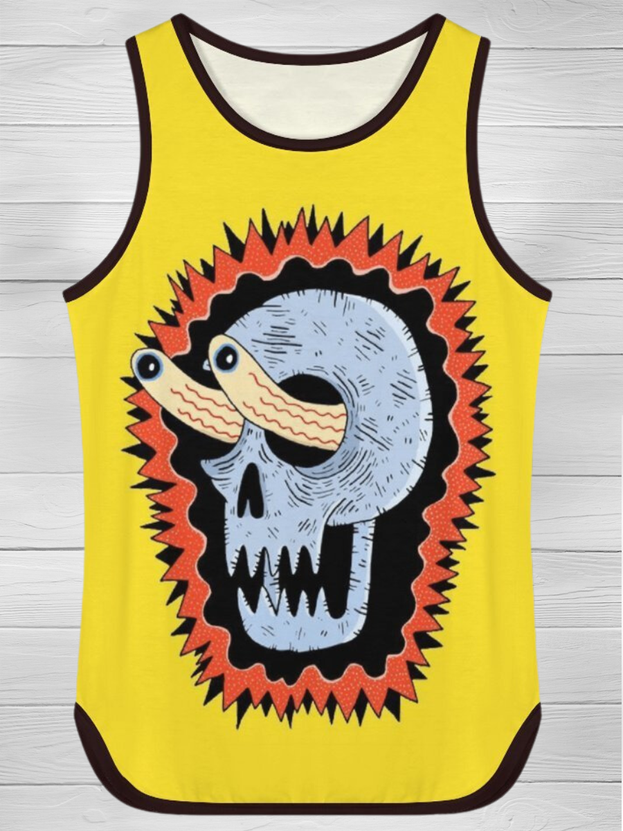 Devil‘s Staring Split Vest