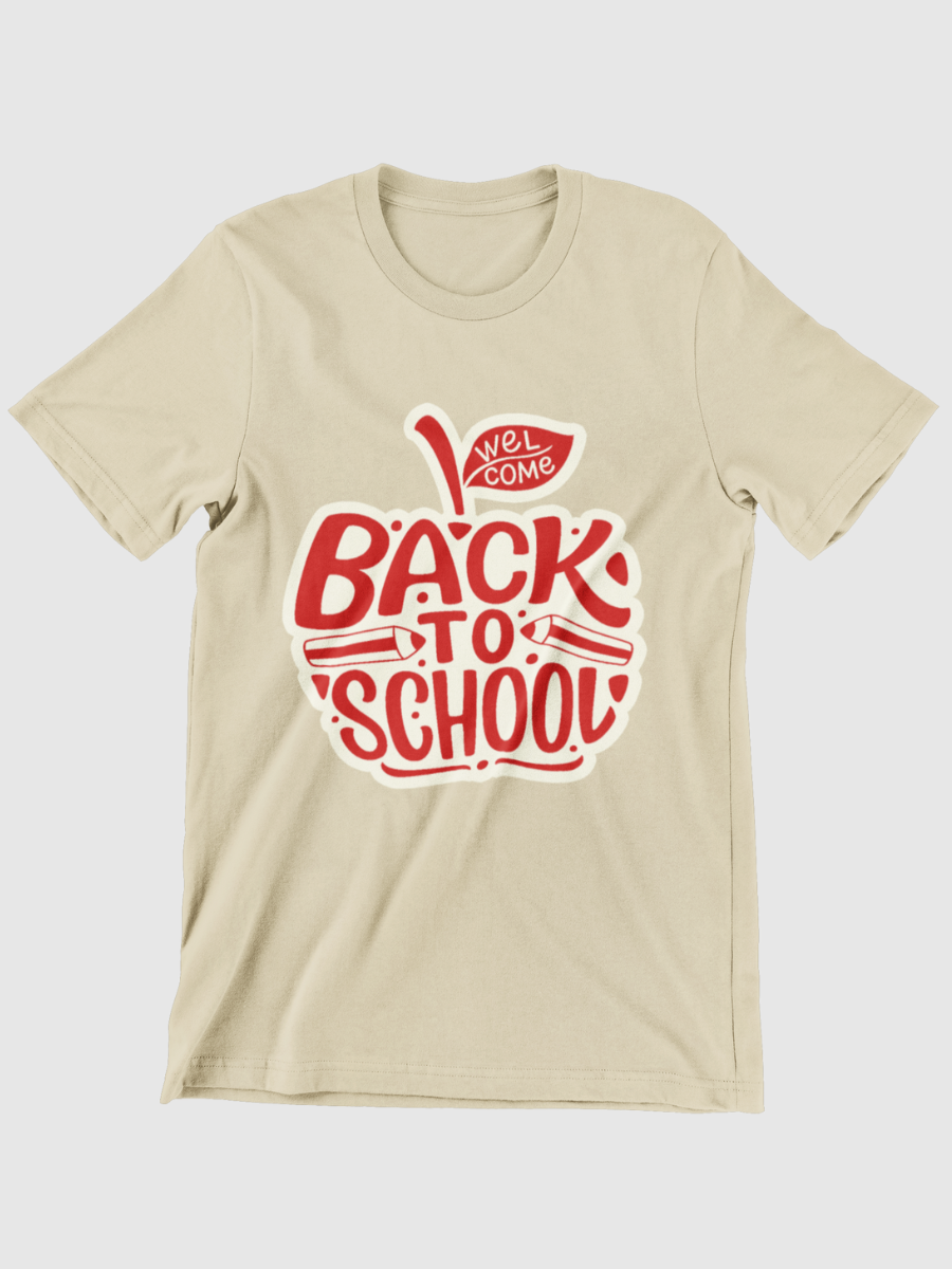 Welcome Back To School Graphic T-shirt