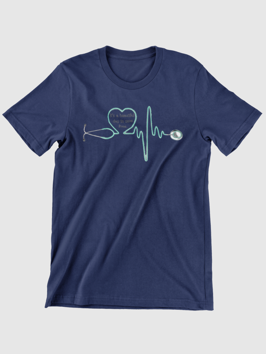 It's a beautiful day to save lives Graphic T-shirt