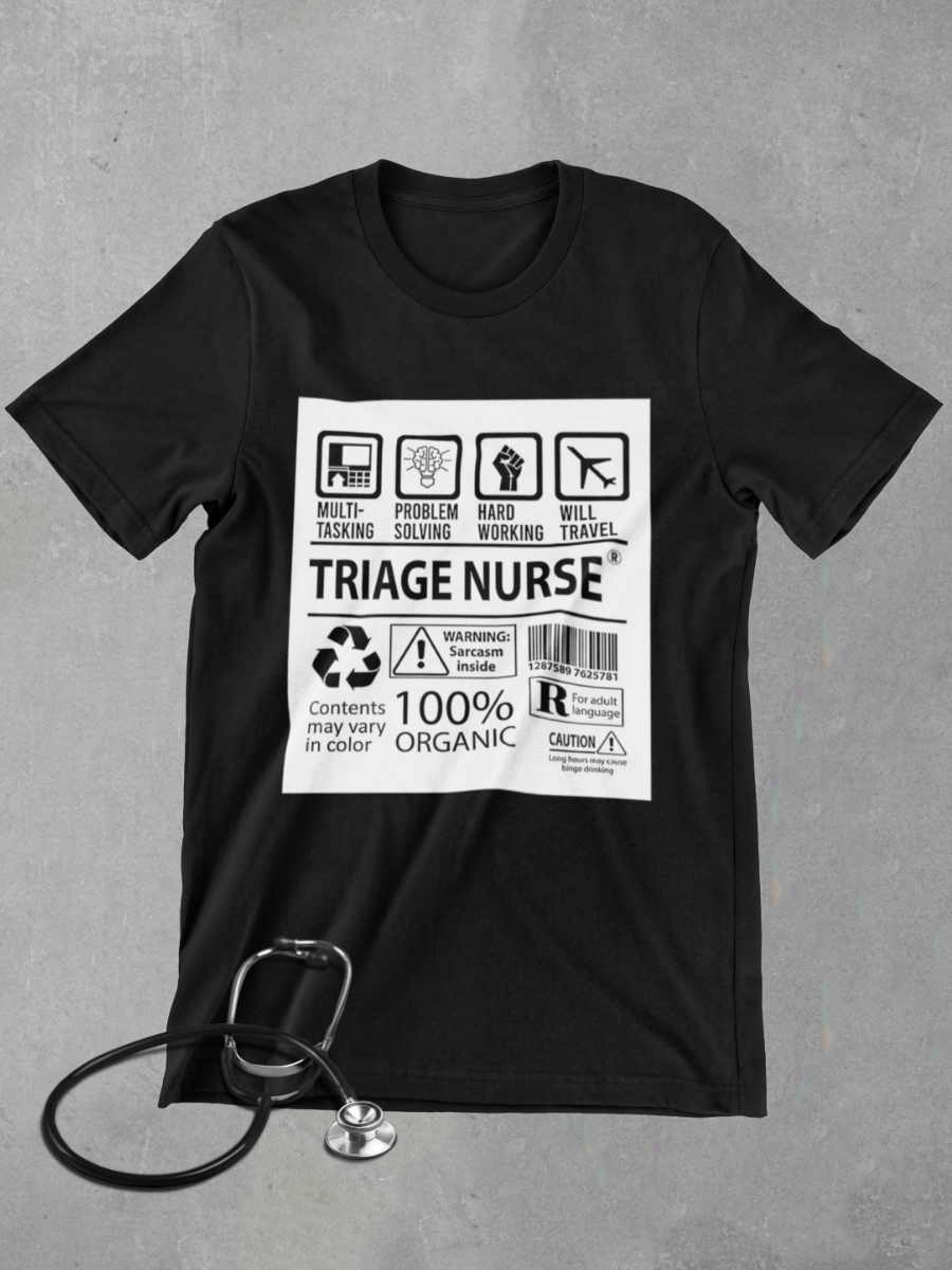Triage Nurse Graphic T-shirt