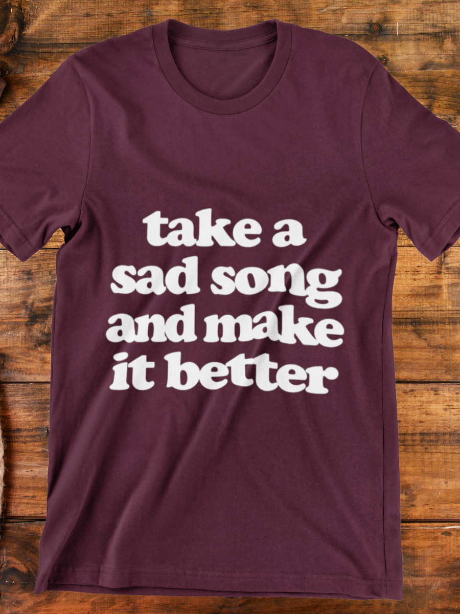 Hey Jude Lyrics Graphic T-shirt