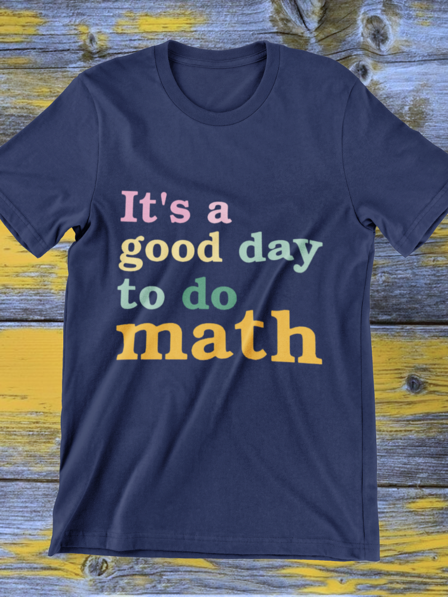 Math Teacher Graphic T-shirt