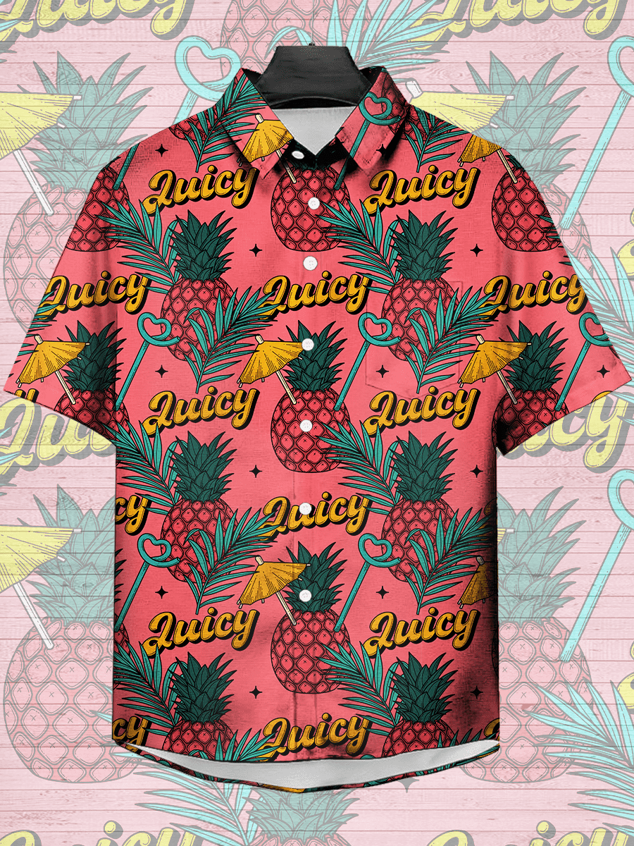 Tropical Heat Linen Short Sleeve Shirt