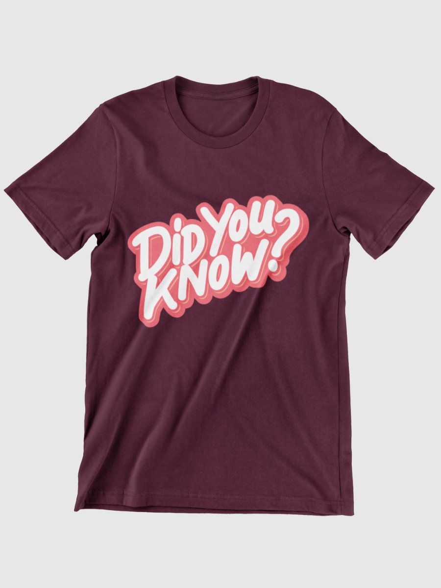 Did you know?Graphic T-shirt