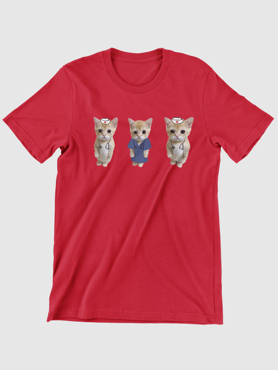 El Gato Nurse Graphic T-shirt