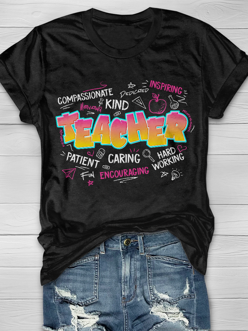 Teacher Appreciation Graphic T-shirt