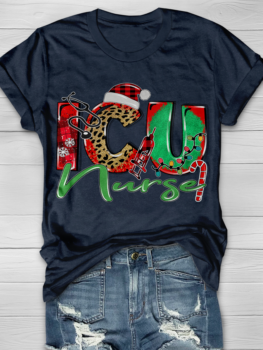 ICU Nurse Graphic T-shirts