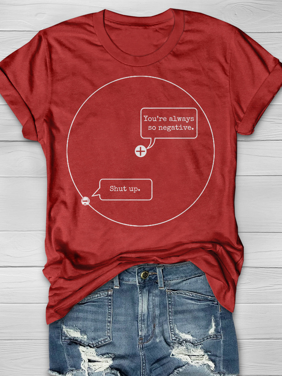 Hydrogen Print Graphic T-shirts