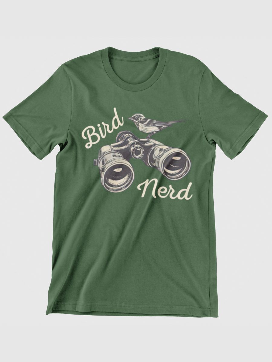 Bird Nerd & Bird Watcher Graphic T-shirt