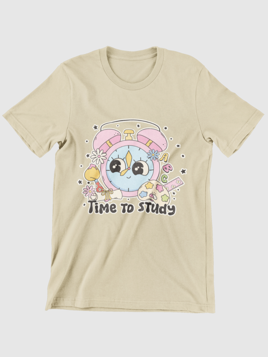 Time To Study Graphic T-shirt