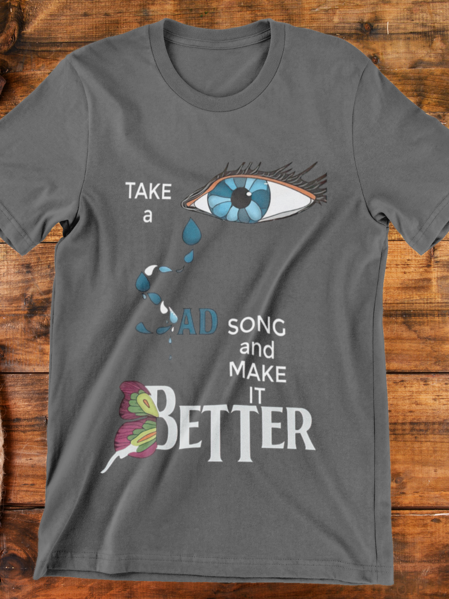 Hey Jude Lyrics Graphic T-shirt