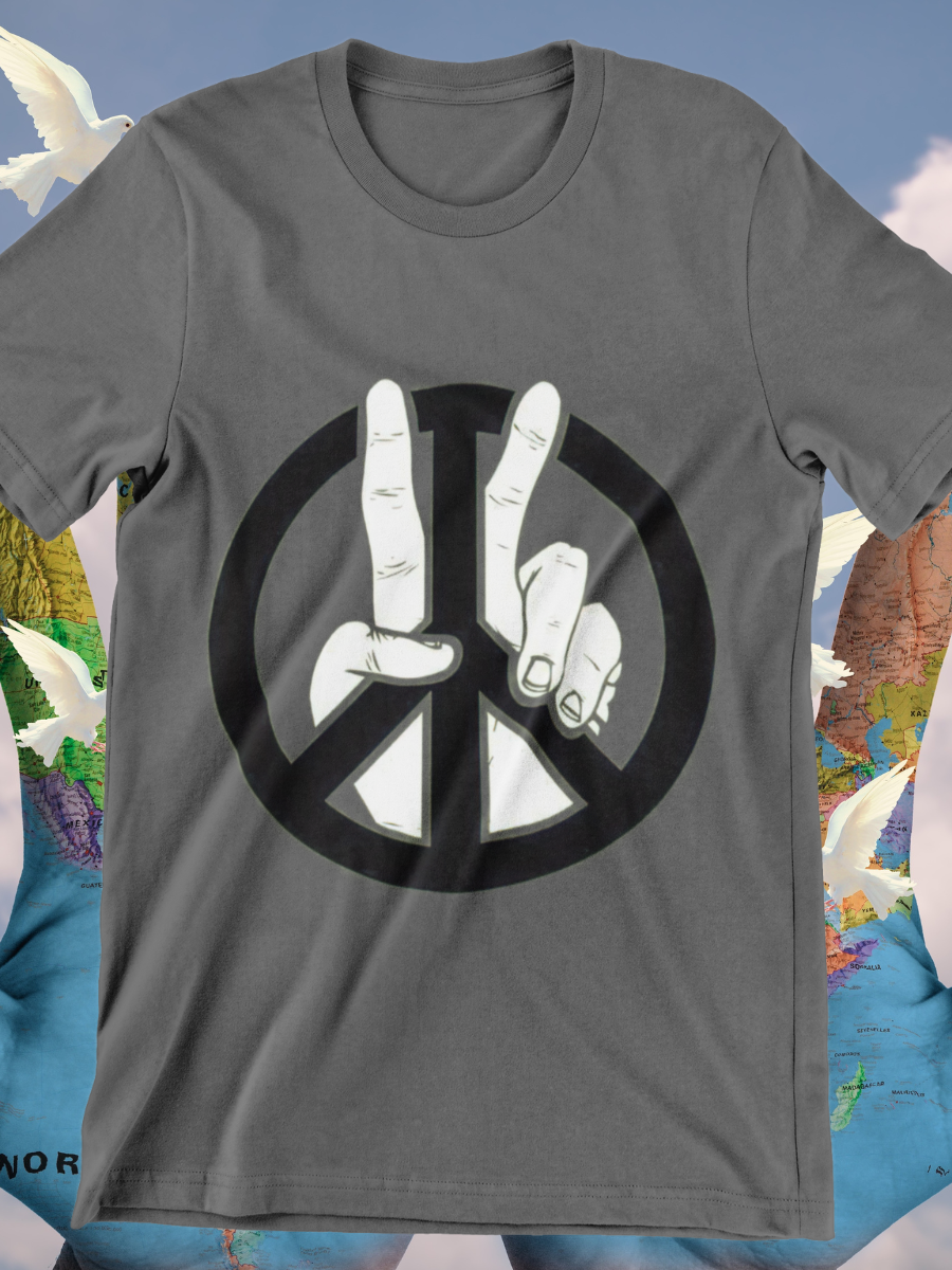 Peace Sign Graphic T-shirts