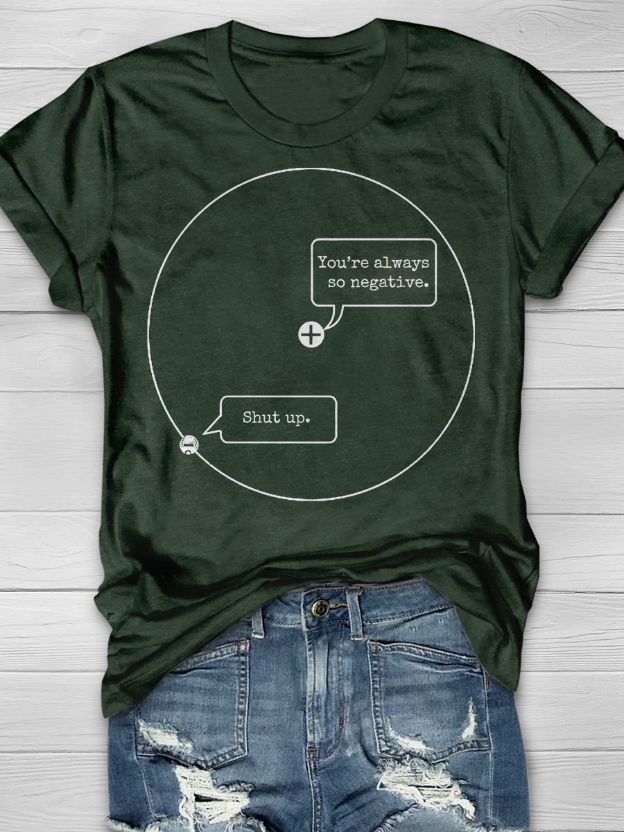 Hydrogen Print Graphic T-shirts