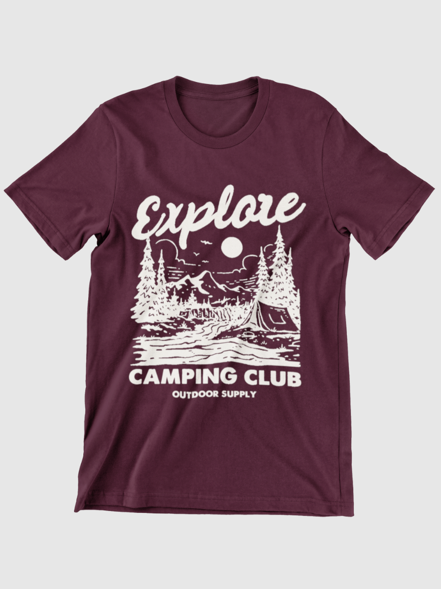 Camping Club Graphic T-shirt