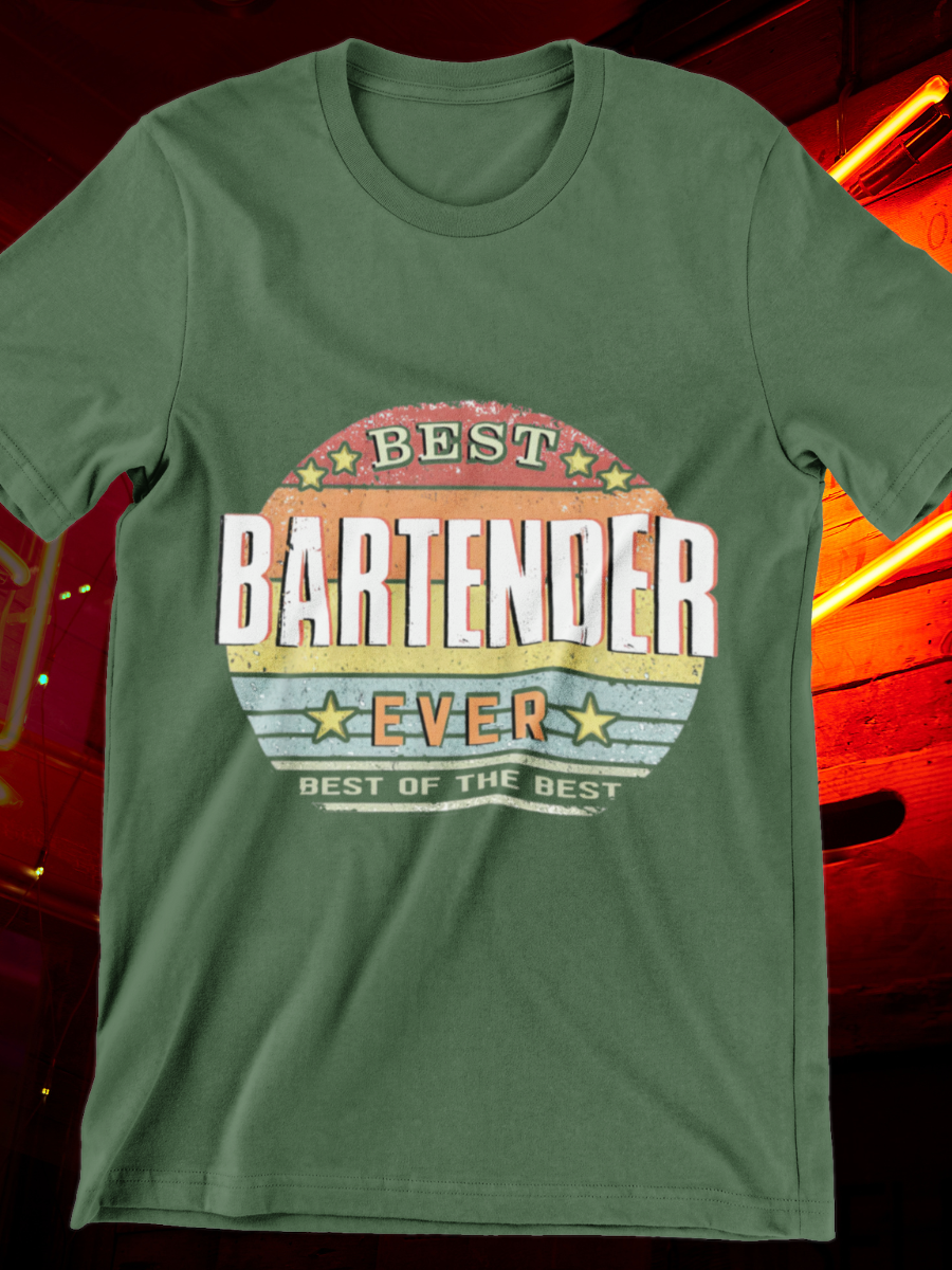 Best Bartender Ever Graphic T-shirt