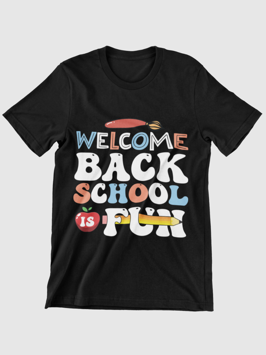 Welcome Back School Is Fun Graphic T-shirt