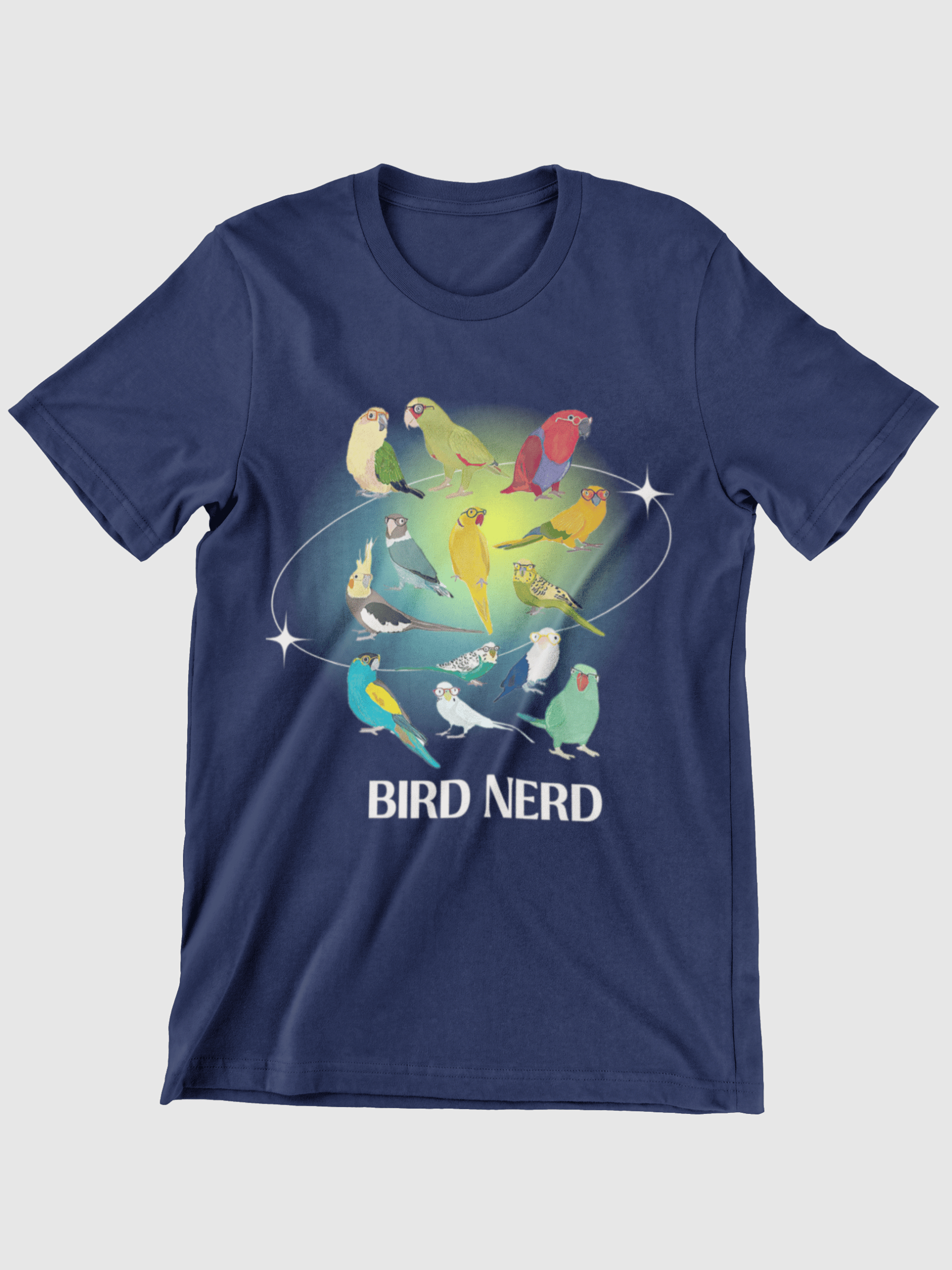 Bird Watching Bird Nerd Graphic T-shirt