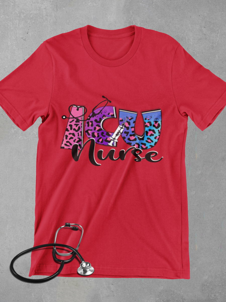 ICU Nurse Graphic T-shirt