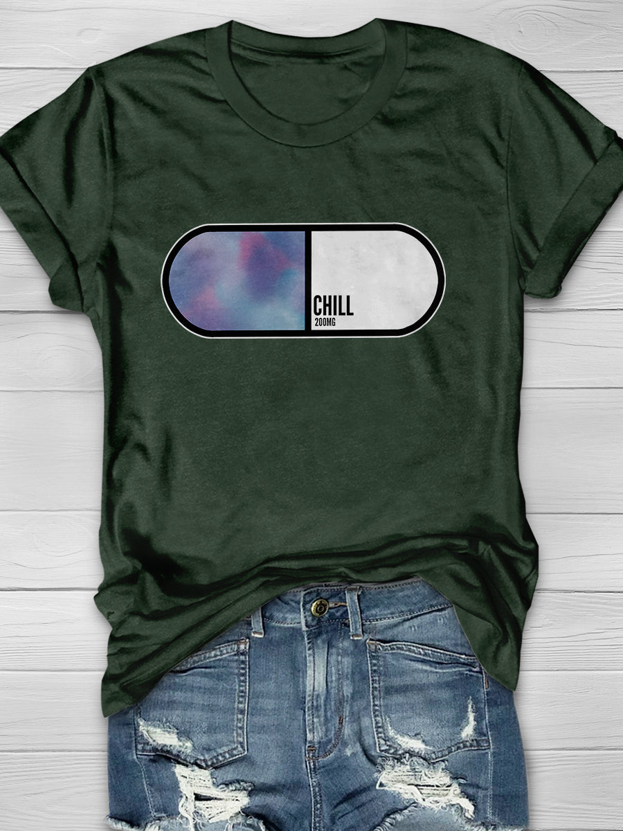 Chill Print Short Sleeve T-shirt