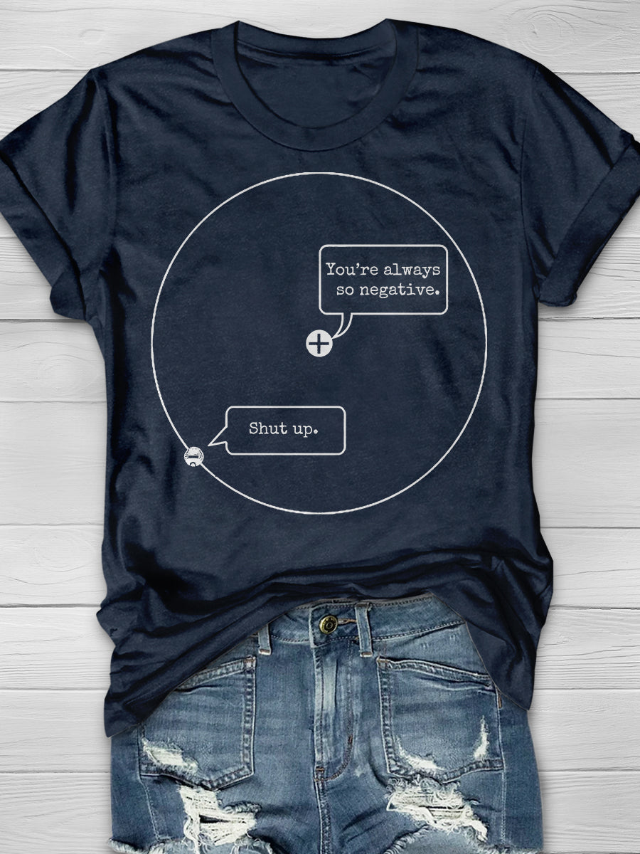 Hydrogen Print Graphic T-shirts