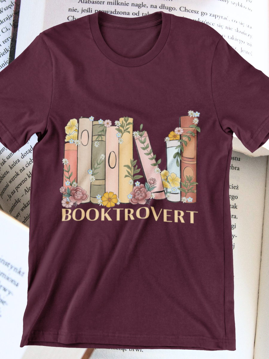 Booktrovert Graphic T-shirts