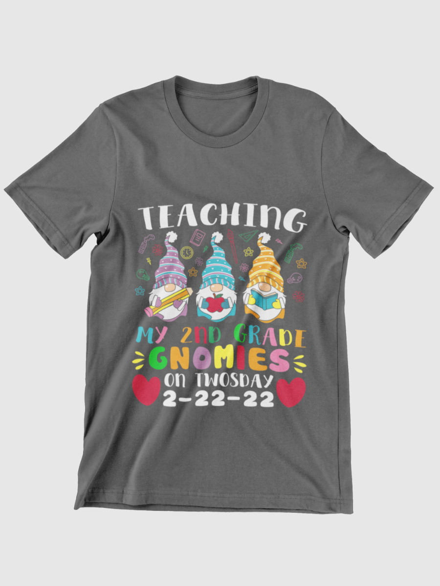 Teaching My 2nd Grade On Twosday Graphic T-shirt