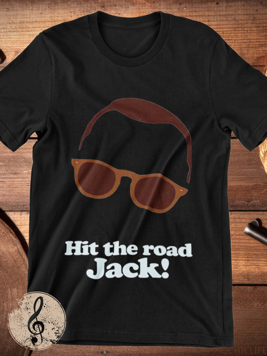 Hit The Road Jack! Music Graphic T-shirt