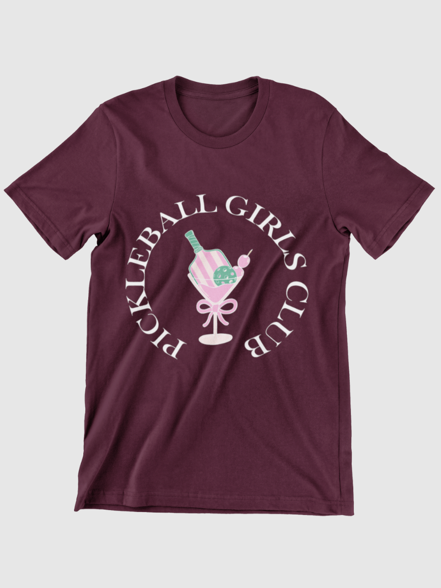 Pickleball Girls Club Graphic T-shirt