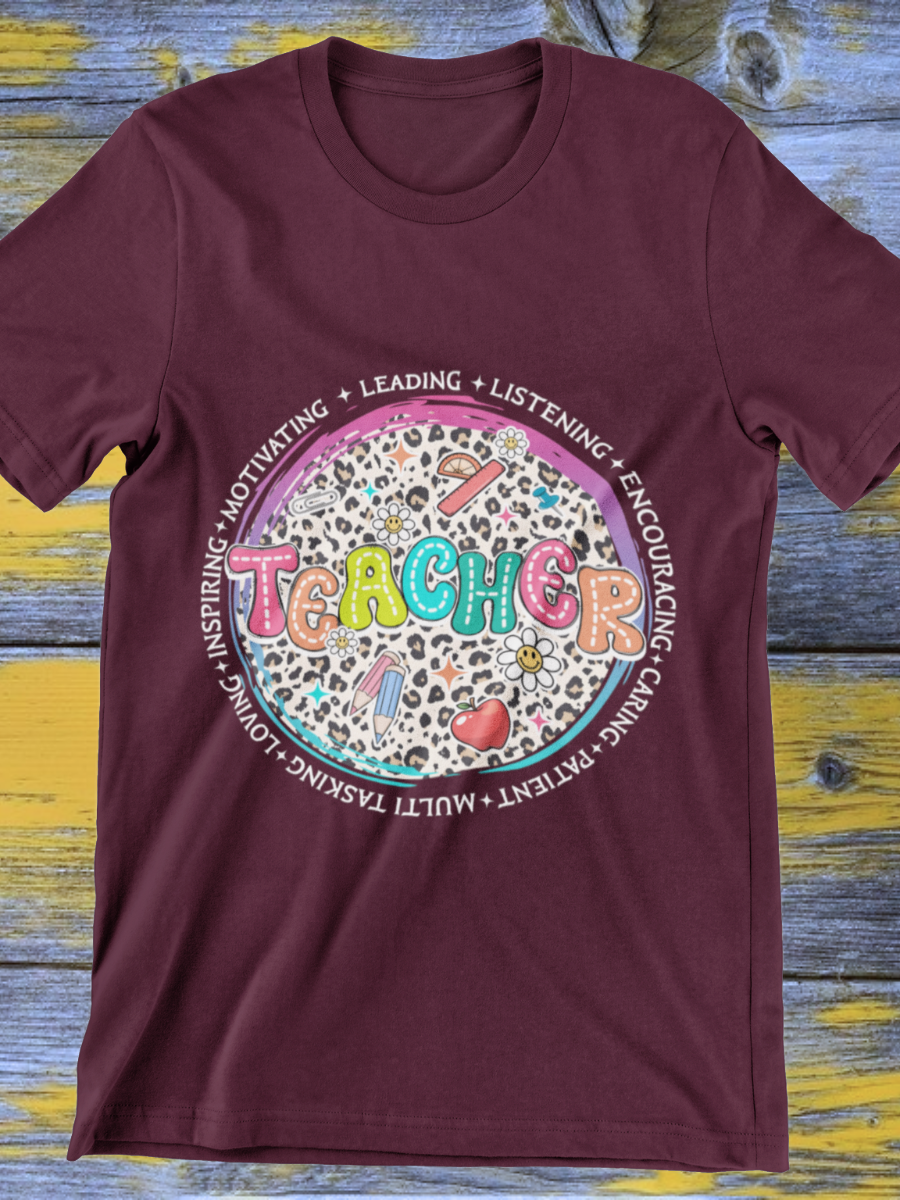 Leading Teacher Graphic T-shirt