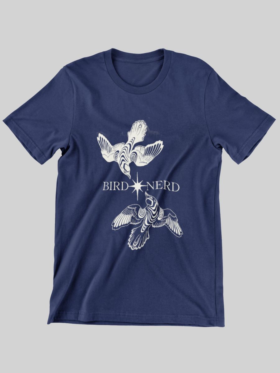Bird Nerd Bird Watching Graphic T-shirt