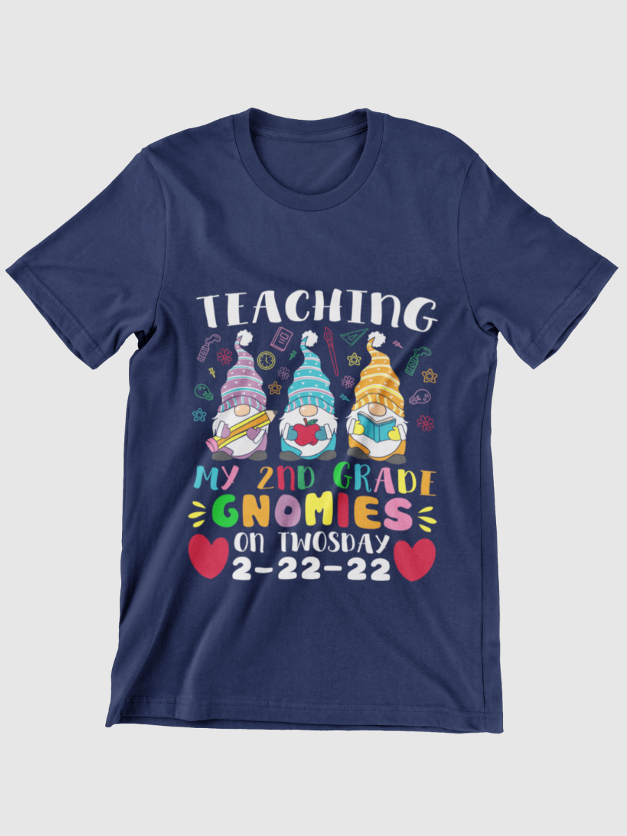 Teaching My 2nd Grade On Twosday Graphic T-shirt